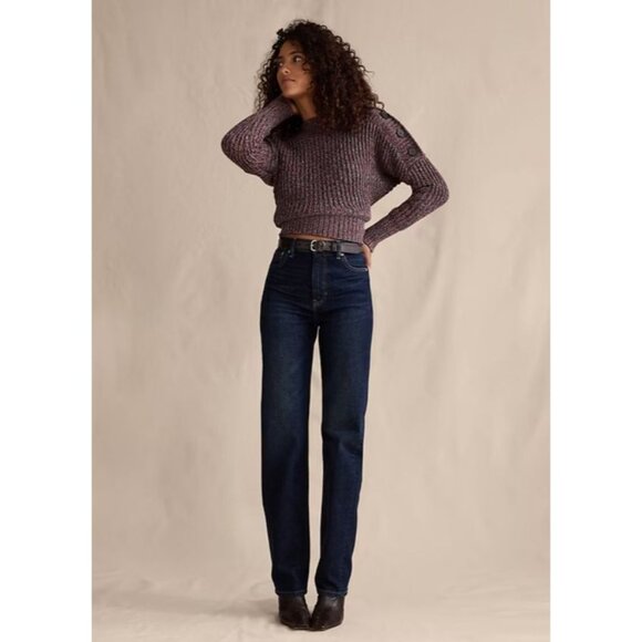 Banana Republic High-Rise Straight Premium Denim Jeans Size 27 - Picture 10 of 11